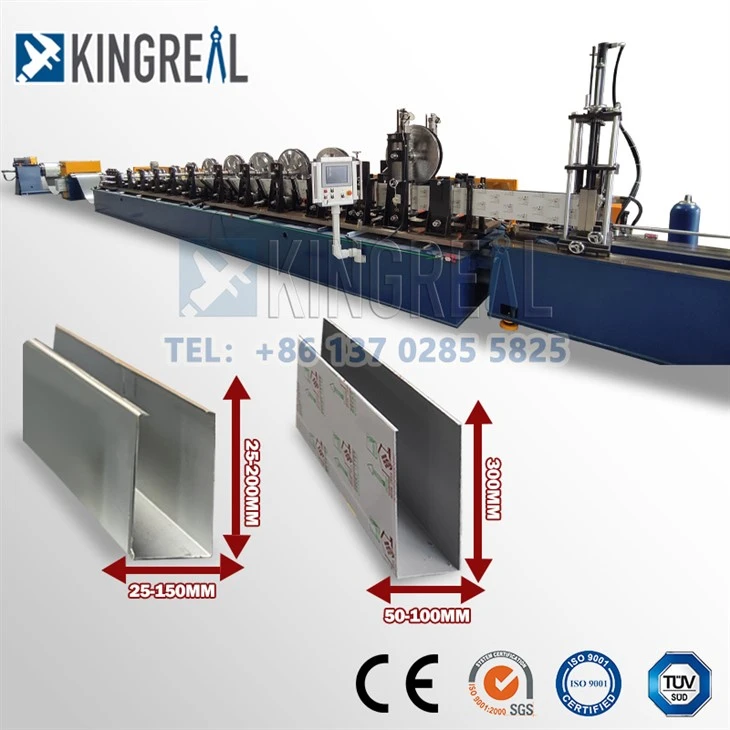 300 mm u baffel takmaskin